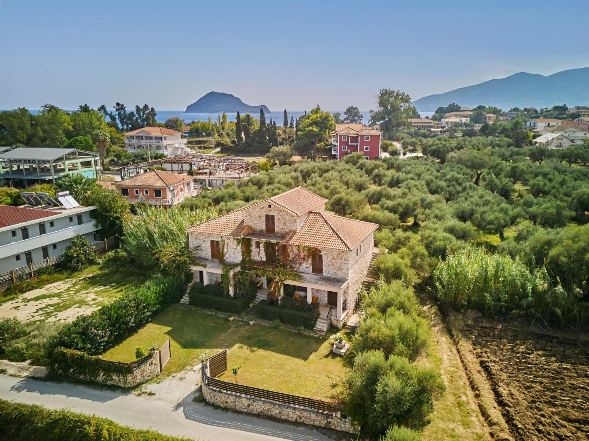 Villa Pounente Laganas Bagian luar foto